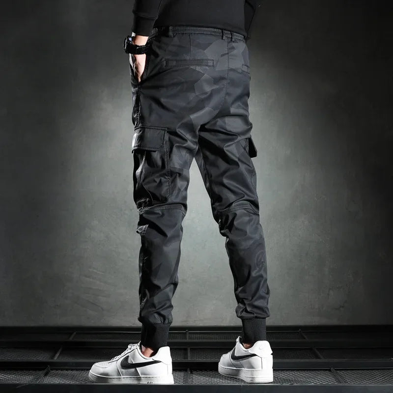 Camouflage Jogger Pants Mens Spring Autumn Pencil Harem Pant Men Comfortable Trousers Camo Joggers Multiple Pockets