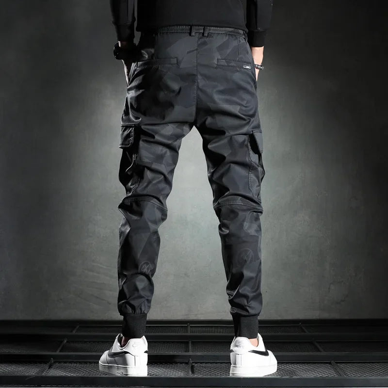 Camouflage Jogger Pants Mens Spring Autumn Pencil Harem Pant Men Comfortable Trousers Camo Joggers Multiple Pockets